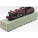 Probably a transitional model Hornby 1930-1’ish No.2 Special loco & tender. Shadowed serif 1185 on