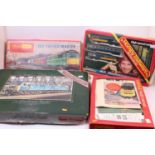 Four Triang/Hornby train sets or parts thereof: R685 High Speed set (VG-BF); RD51 Freightmaster;