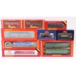 Seven Hornby & two Bachmann items: R867 Pacer 2-car Railbus Provincial Sector (E-BE); R863 D1780