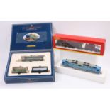 Three locos: Hornby R2230 ‘Duchess of Buccleuch’ LMS red 6230 (E-(BE); with box for Hornby R098