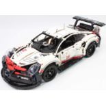 Lego Technic No.42096 Porsche 911 RSR Racing Car, built example sold with the original box and