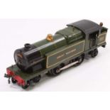 1930-2 Hornby No.2 Electric Special tank loco, 6v, 4-4-2, GW green 2221, number not on