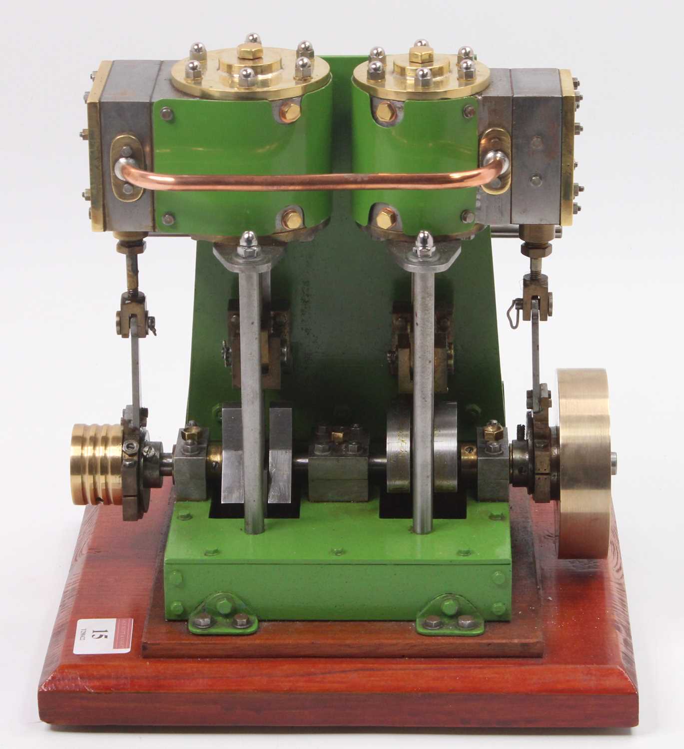 From Reeves Designs a well-constructed model of a "Regent" double crank twin cylinder compound