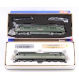 Two Heljan diesel locos: 5201 ‘Western Empress’ D1037 green, no couplings (E-BE) with