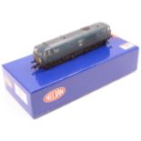 Heljan 35101 Class 35 Hymek blue diesel D7501 weathered, small yellow warning panels (M-BM) with