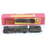 2235 Hornby Dublo 2-rail ‘Barnstaple’ loco & tender, a few chips to the lining and both loco &