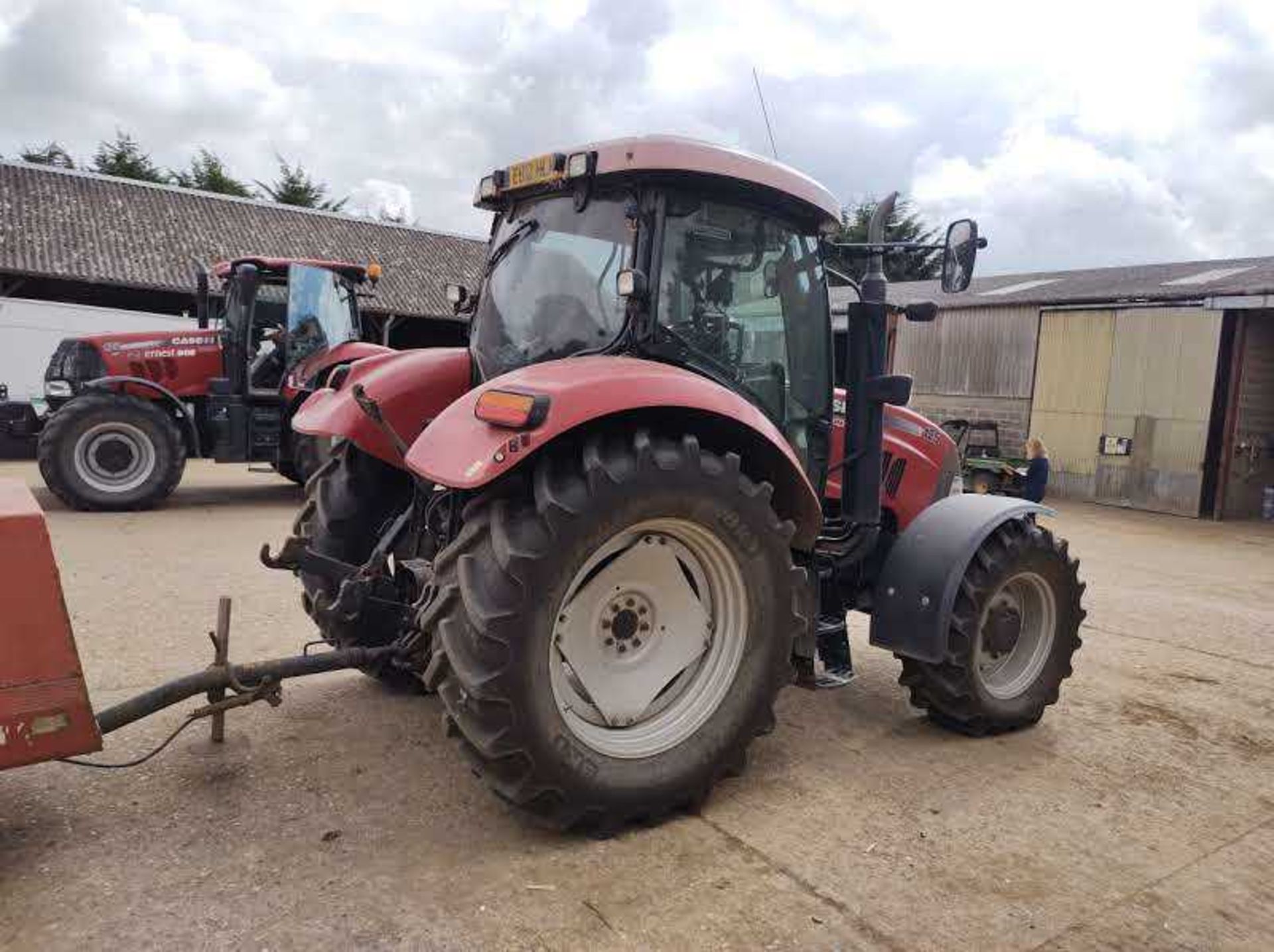 Case Maxxum 125 Tractor (Year 2012) (5094 hours) (Reg: EU12 HLM) (Excluding trailed compressor or - Image 4 of 11