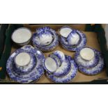 A Doulton Paris pattern part tea service