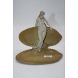 An early 20th century Royal Vienna porcelain figure, after Botticelli's The Birth of Venus, in the