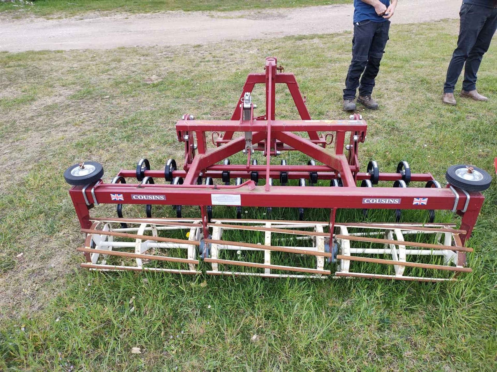 Cousins 2m Pig Tail Harrow with Crumbler Bar - Image 2 of 3