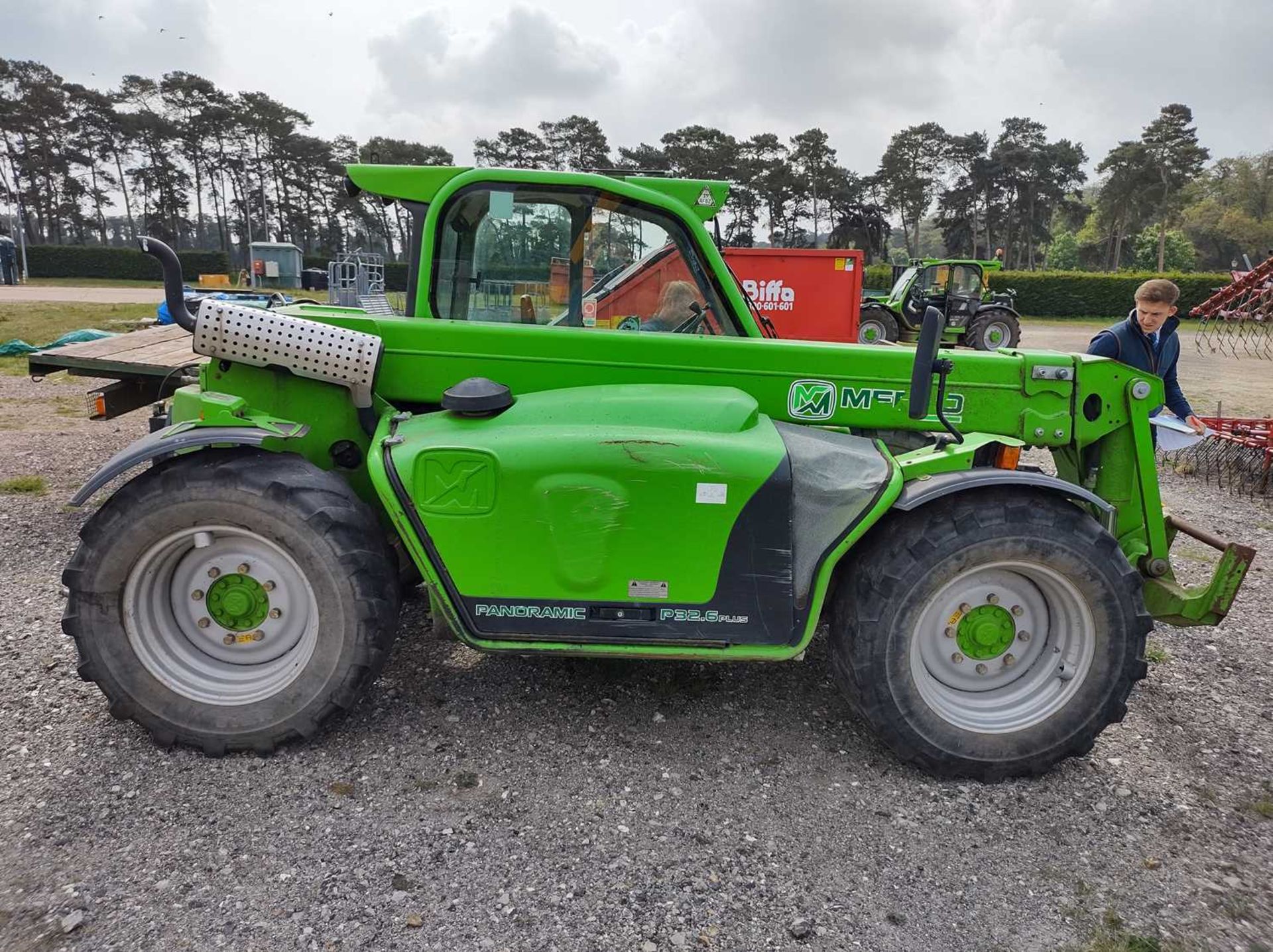 Merlo 32.6 Telehandler (2012) 5,706 Hrs Reg No. AU62 BWB (breaks need attention) - Image 3 of 6