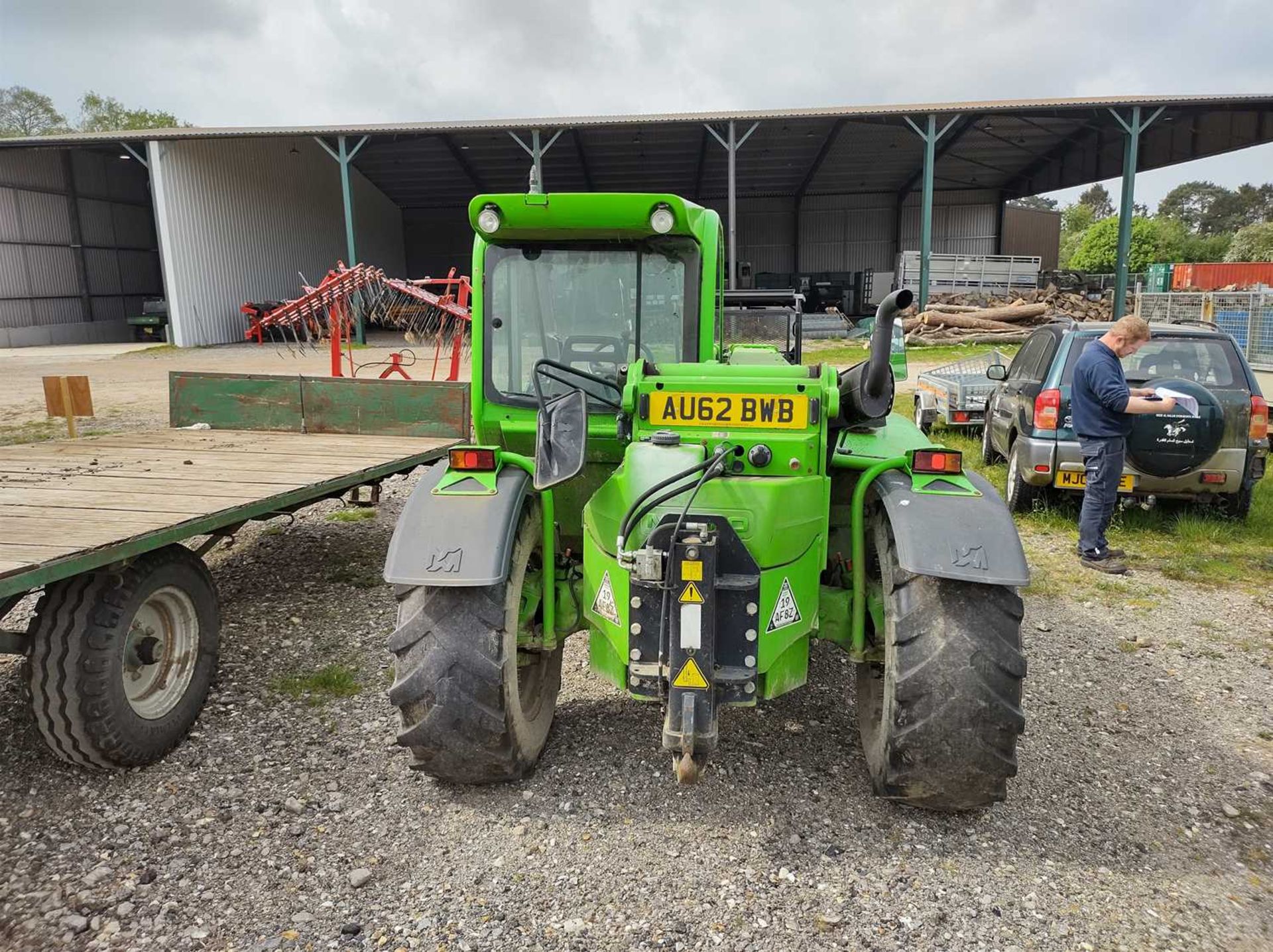 Merlo 32.6 Telehandler (2012) 5,706 Hrs Reg No. AU62 BWB (breaks need attention) - Image 4 of 6