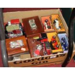 A collection of diecast model vehicles to include Matchbox
