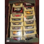 A collection of Matchbox Models of Yesteryear diecast model vehicles