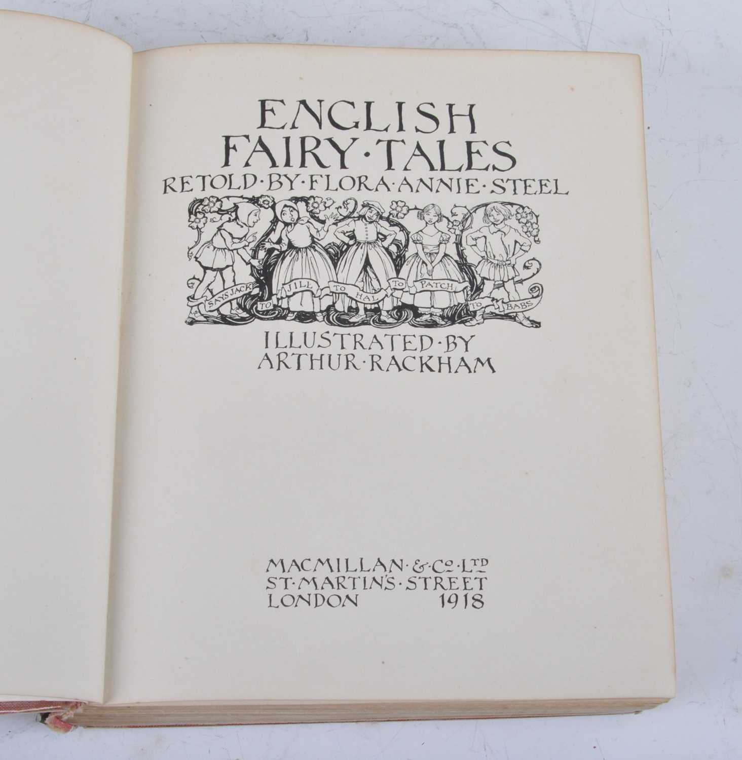 English Fairy Tales, Retold By Flora Annie Steel, Illustrated By Arthur Rackham, Macmillan & Co. - Image 4 of 6