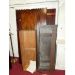 A 19th century mahogany double door wardrobe (currently dismantled)