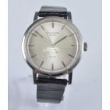 A Patek Philippe Calatrava gent's stainless steel model No.3483 manual wind wristwatch, circa 1960s,