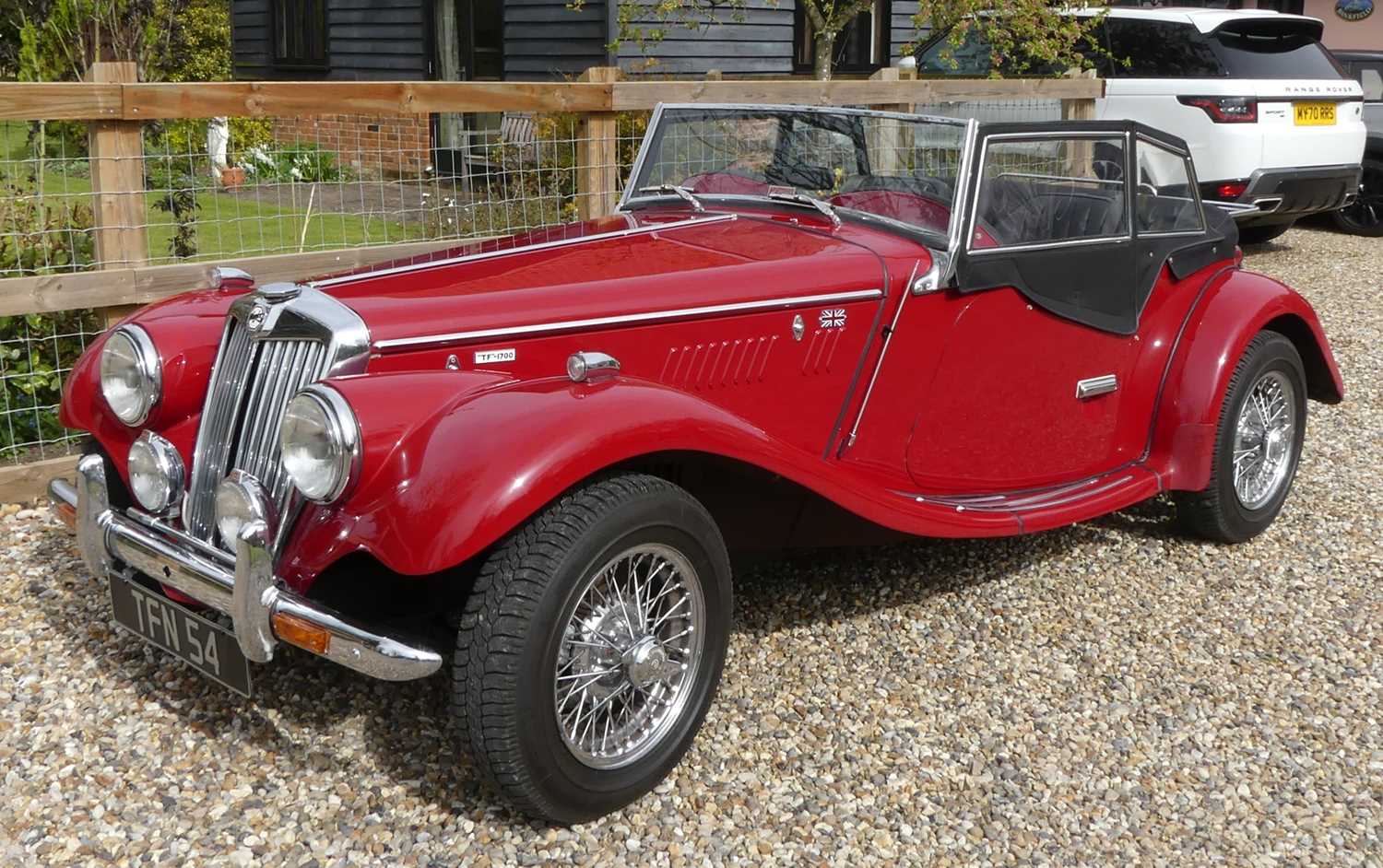 A 1986 Naylor TF 1700 2-Seater Sports car with steel roadster bodywork which is a faithful replica