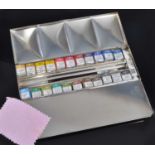 A Winsor & Newton artist's watercolour 22 half-pan set, Millennium limited edition No.191/600, as