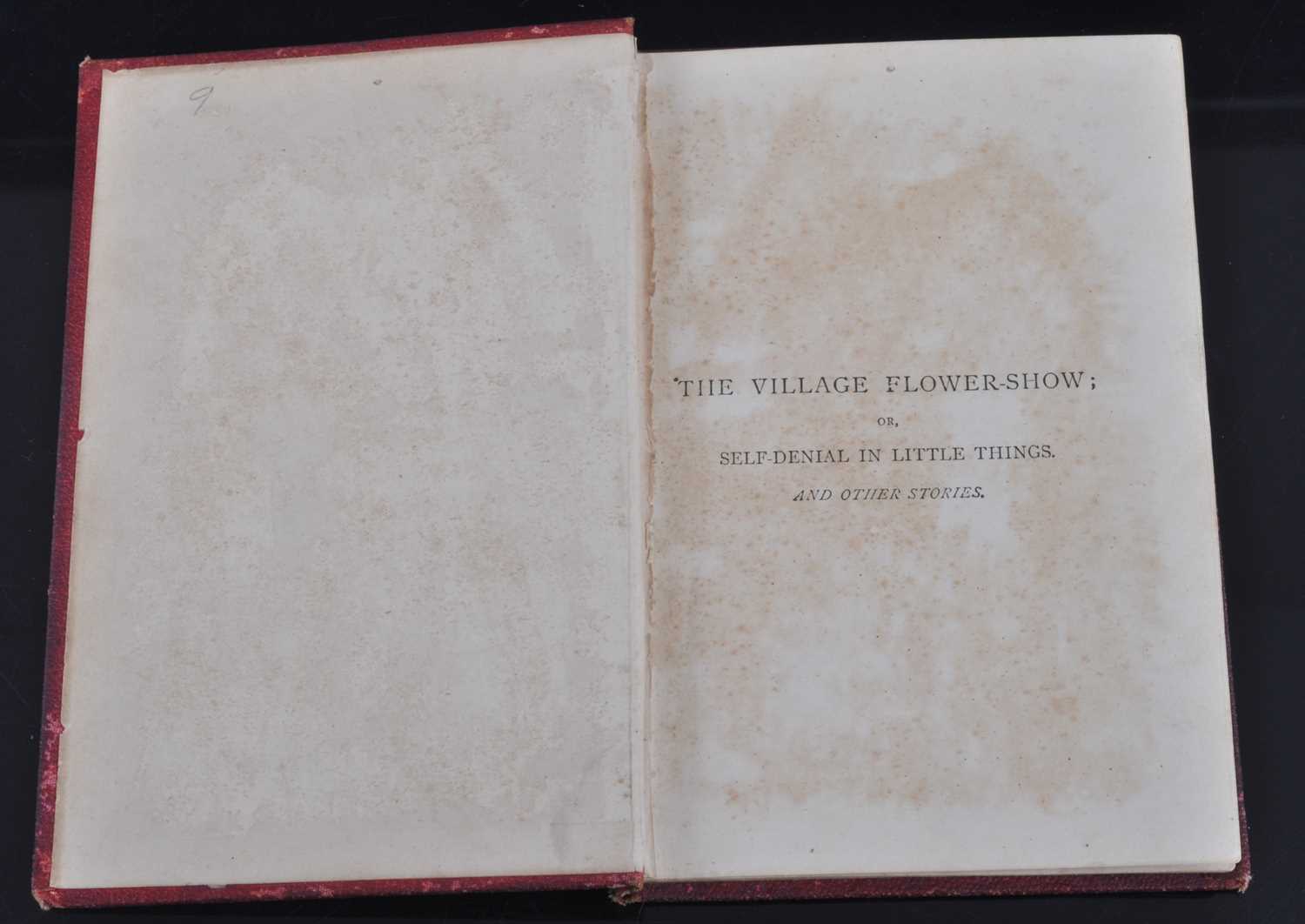 The Village Flower-Show; Or, Self-Denial in Little Things. And Other Stories, Edinburgh: Oliphant, - Bild 2 aus 3