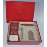 A Sheaffer Daum Masterpiece gift set, comprising Sheaffer Legacy II fountain pen and Daum crystal