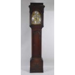 Richard Rayment of Bury (St Edmunds) (c1686-1754) - a mid 18th century oak longcase clock, having