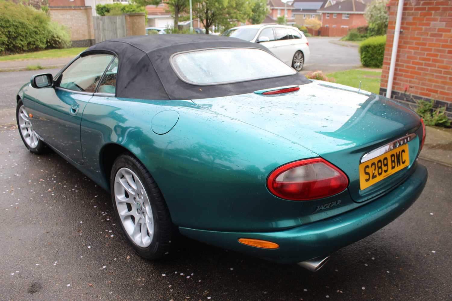 A 1998 Jaguar 4 litre XK8 convertible automatic coupe Reg No. S289 BWC Chassis No. SAJJGKFD3AR002021 - Image 3 of 12