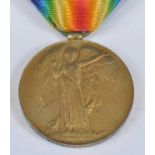 A WW I Victory medal, naming 7825 DA K.A. HAZLEWOOD. D.H. R.N.R., in OHMS box addressed to Mr A.M.