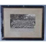 A pair of WW II period photographic prints, showing Officers of various regiments, possibly O.T.