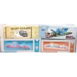 A Corgi Heavy Haulage and Heavy Hauliers 1/50 scale road transport and haulage group, four boxed