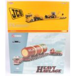 A Corgi limited edition and Heavy Haulage 1/50 scale road transport and load group, two boxed as