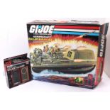 A G.I.Joe "A Real American Hero" boxed Hovercraft, the model is near complete although some parts of