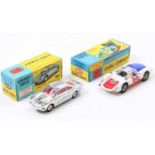 Corgi Toys, 2 boxed examples comprising No. 315 Simca 1000 Competition Model with a chrome body