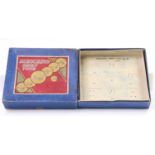 Dinky Toys pre-war No. 60 Aeroplanes empty blue lift off lid box with inner tray in generally