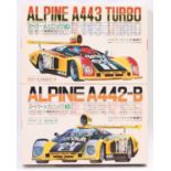 Fujimi 1.24 scale plastic kits, SM.13 Renault Alpine A442-B ' Elf ' Grp.6 1978 Le Mans #2 D.Pironi &