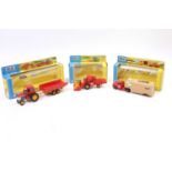 Matchbox Lesney King Size group of 3 farming models to include, K3 Massey Ferguson Tractor and