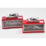 A Gamma Models 1/43 scale Highspeed racing resin kit built racing car group to include a BMW 318