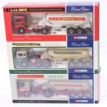 Corgi Toys modern trucks limited edition 1/50th scale boxed road transport group of 3 to include