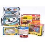 Corgi Toys, 5 boxed models comprising No. 269 Lotus Esprit from the film "The Spy Who Loved Me" (