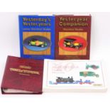 Matchbox Lesney Models of Yesteryear collection of reference books to include The Yesteryear 40 year