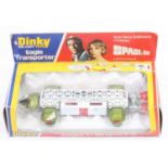Dinky Toys No. 359 "Space 1999" Eagle Transporter in green, white and red including side and rear