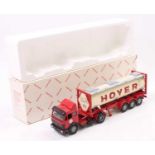 An NZG 1/43rd scale No. 317 Mercedes Benz Actros in 'Hoyer' livery as issued in the original