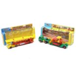 Matchbox Lesney King Size boxed group of two consisting of K11 DAF Car Transporter in yellow and