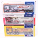 Corgi Toys modern trucks limited edition 1/50th scale boxed road transport group of 3 to include