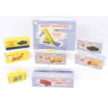 Dinky Toys original empty boxes, a group of 8 consisting of, No. 930 Bedford Jetka Van, No. 981