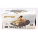 Heng Long 1/16th scale boxed radio-controlled Panzer IV Battle Tank finished in sand with remote