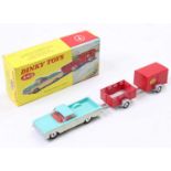 Dinky Toys, 448 Chevrolet El Camino pick-up with trailers, comprising of El Camino pick-up with