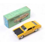 Gama No.995 Ford Taunus Coupe "Jackie Stewart", mustard yellow body, black interior, chrome