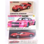 Otaki 1.24 scale plastic kit, OT3135 1978 Camaro Z28 IMSA #11 M.Andretti (rare pink issue),