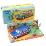 Corgi Toys No. 440 Ford Consul Cortina gift set comprising Ford Consul Cortina Super Estate car,